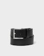 Bogense leather belt Black Saddler