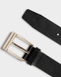 Ebeltoft leather belt Black Saddler