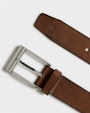 Ebeltoft leather belt Brown Saddler