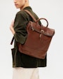 Palermo backpack Brown Saddler