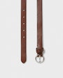Esbjerg leather belt Brown Saddler