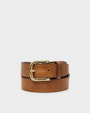 Epping leather belt Light brown Saddler