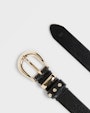 Linnea leather belt Black Saddler