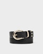 Linnea leather belt Black Saddler
