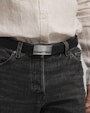 Thisted leather belt Black Saddler