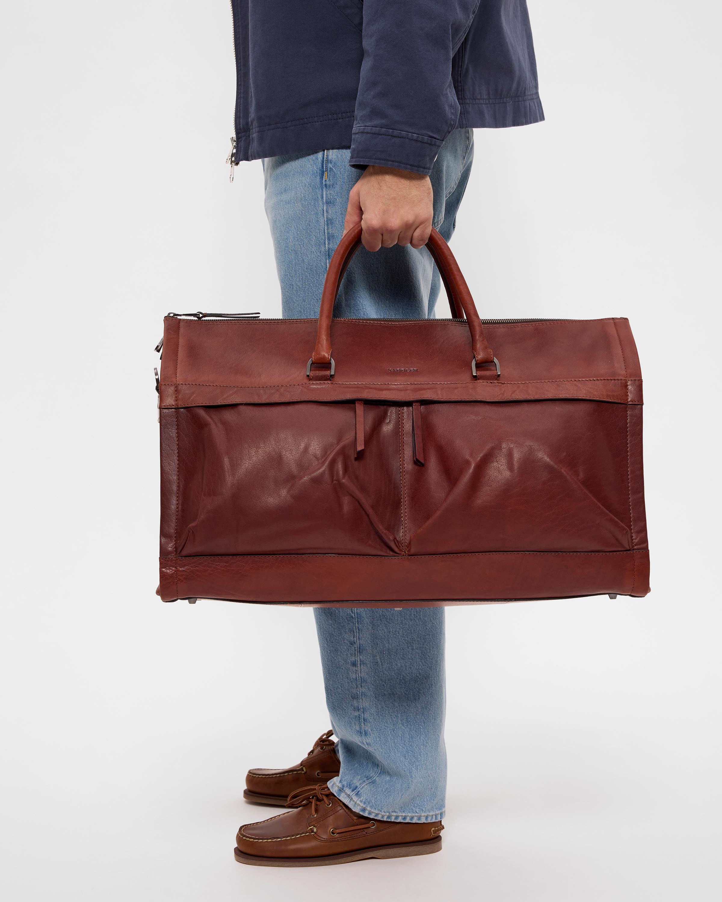Buy Orlando weekend bag at saddler.com - The swedish leather brand