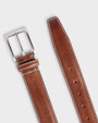 Odense leather belt Light brown Saddler