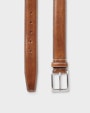Odense leather belt Light brown Saddler