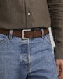 Ribe leather belt Brown Saddler