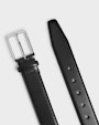 Cederlund leather belt Black Saddler