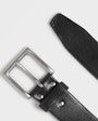 Hellqvist leather belt Black Saddler