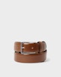 Palm leather belt Brown Saddler