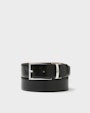 Frans leather belt Black Saddler