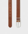 Kopervik leather belt Brown Saddler