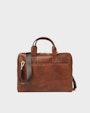 Gustav datorväska 15" Brun Saddler