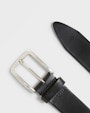 Jacques leather belt Black Saddler