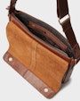 Enzo shoulder bag Brown Saddler