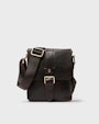 George messenger bag Dark brown Saddler