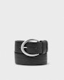 Sabine leather belt Black Saddler