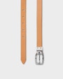 Michéle reversible leather belt Light brown Saddler