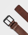 Arboga leather belt Brown Saddler