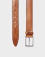 Borgholm leather belt Light brown Saddler