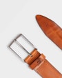 Borgholm leather belt Light brown Saddler