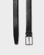 Flen leather belt Black Saddler