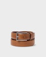 Flen leather belt Brown Saddler