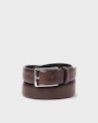 Flen leather belt Dark brown Saddler