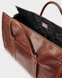 Ulricehamn weekend / garment bag Brown Saddler