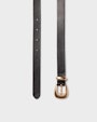 Cordelia leather belt Black Saddler