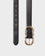 Galatea  leather belt Black Saddler