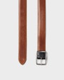 Dagon leather belt Black Saddler