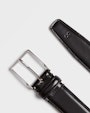 Galileo leather belt Black Saddler