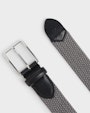 Marstrand textile belt Grey Saddler