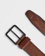 Montevideo leather belt Brown Saddler