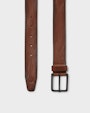 Montevideo leather belt Brown Saddler