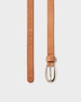 Isla leather belt Light brown Saddler