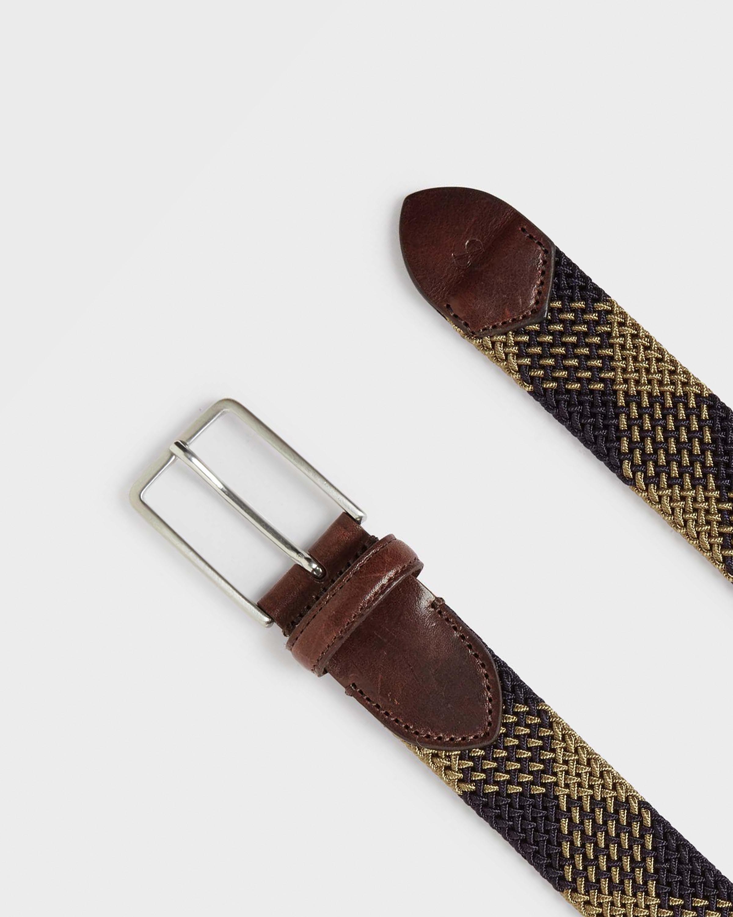 Grainy leather hot sale house check belt