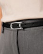 Luz leather belt Black Saddler