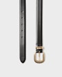Ambo leather belt Black Saddler
