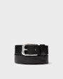 Marca leather belt Black Saddler