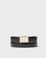 Felino leather belt Black Saddler