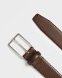 Tinco leather belt Brown Saddler