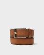 Trama leather belt Brown Saddler