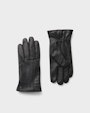 Edward leather gloves Black Saddler