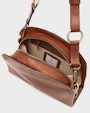 Serra shoulder bag Brown Saddler