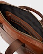 Lanco computer bag 14" Brown Saddler