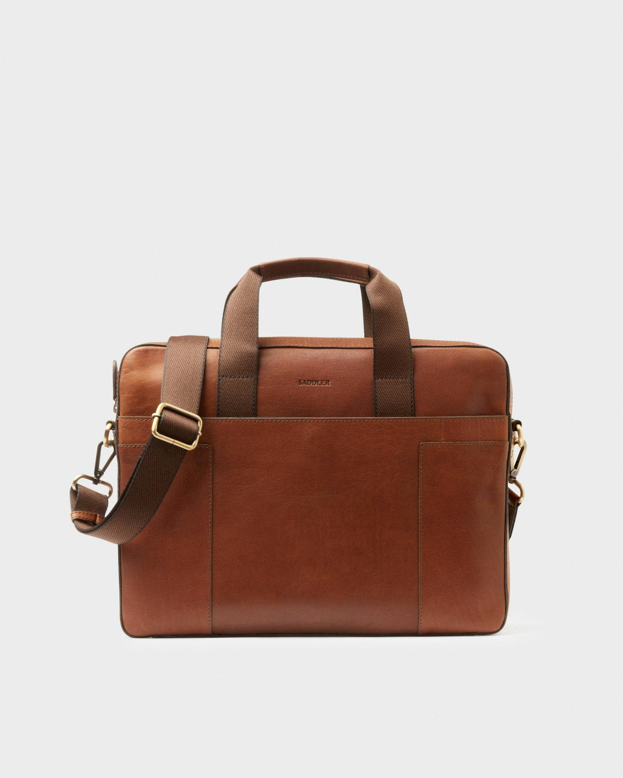 Lanco computer bag 14" Brown Saddler